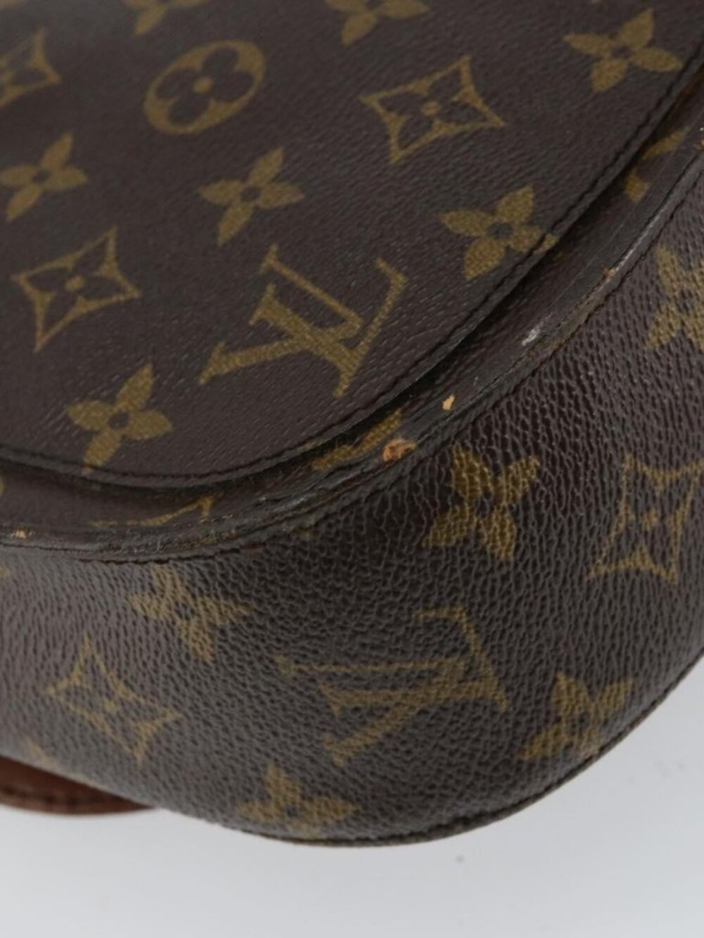Authentic LOUIS VUITTON Monogram Saint Cloud GM Shoulder Bag M51242 LV - Picture 15 of 16